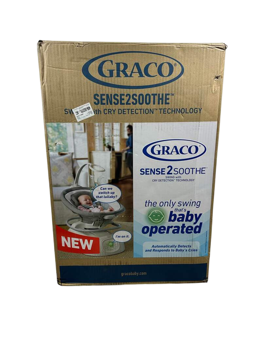 Shop Graco Sense2Soothe Baby Swing With Cry Detection Technology, Sailor at GoodBuy Gear