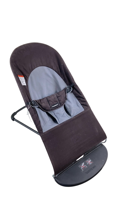 Shop BabyBjorn Bouncer Balance Soft, Black Frame, Black/Dark Gray at GoodBuy Gear