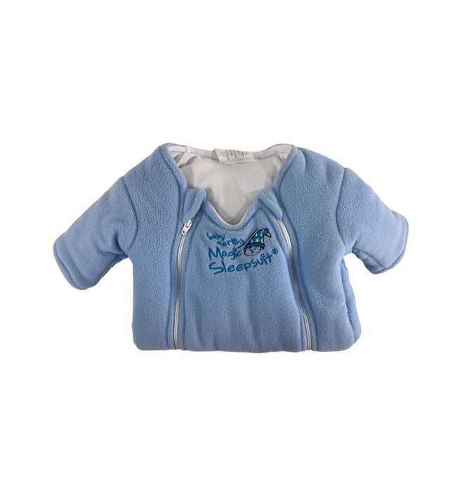 Baby Merlin's Magic Sleepsuit, Small 3-6 Months, Fleece, Blue