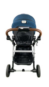 Shop Mockingbird Single to Double 2.0 Stroller, 2025, Sea, Silver With Penny Leather, Watercolor Drops at GoodBuy Gear