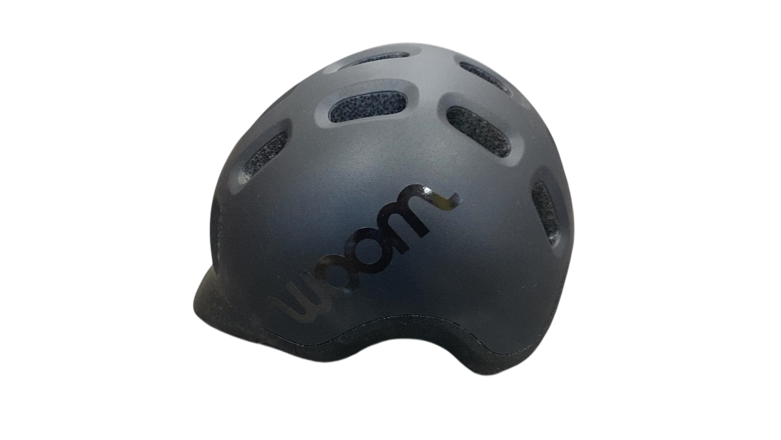 Shop Woom Ready Kids Helmet, Charcoal Metallic, Medium, Without Light at GoodBuy Gear
