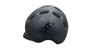 Shop Woom Ready Kids Helmet, Charcoal Metallic, Medium, Without Light at GoodBuy Gear