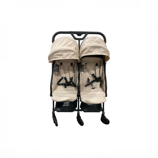 Shop Mompush Lithe Double Stroller, 2026, Khaki at GoodBuy Gear