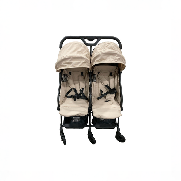 Shop Mompush Lithe Double Stroller, 2026, Khaki at GoodBuy Gear