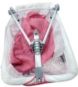 Shop LHUAI Baby Bassinet Bedside Crib With Storage Basket And Wheels, Pink at GoodBuy Gear