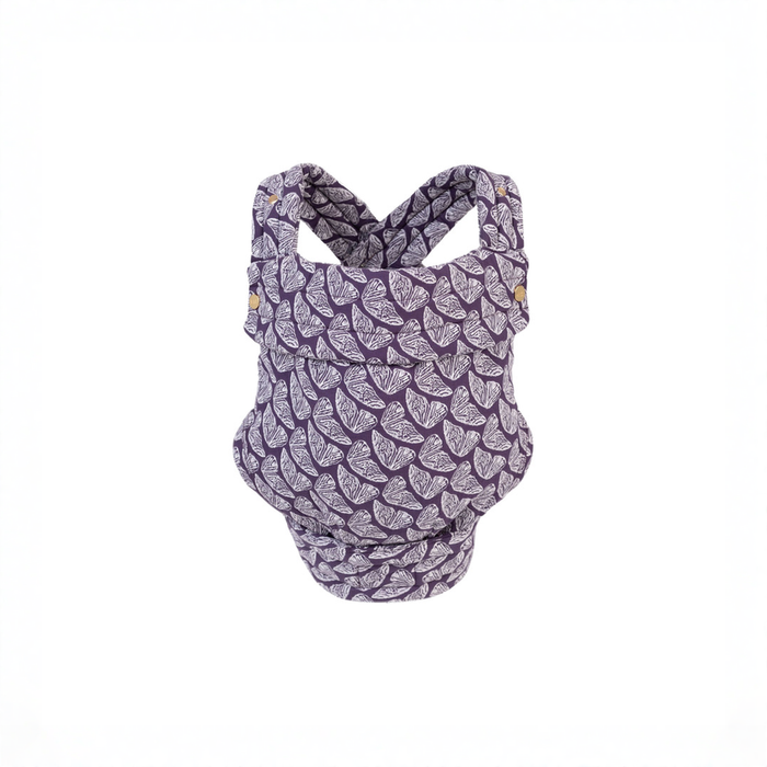 Shop Mabē The Monarch Carrier, Violet Wings/Purple Butterflies at GoodBuy Gear