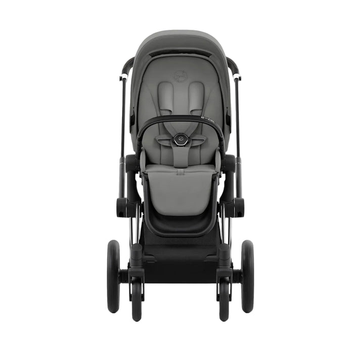 Cybex Priam4 Stroller, 2024, Chrome/Black, Mirage Grey