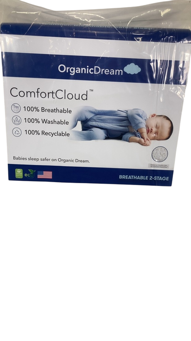 Shop Organic Dream ComfortCloud 2-Stage Crib Mattress, White at GoodBuy Gear