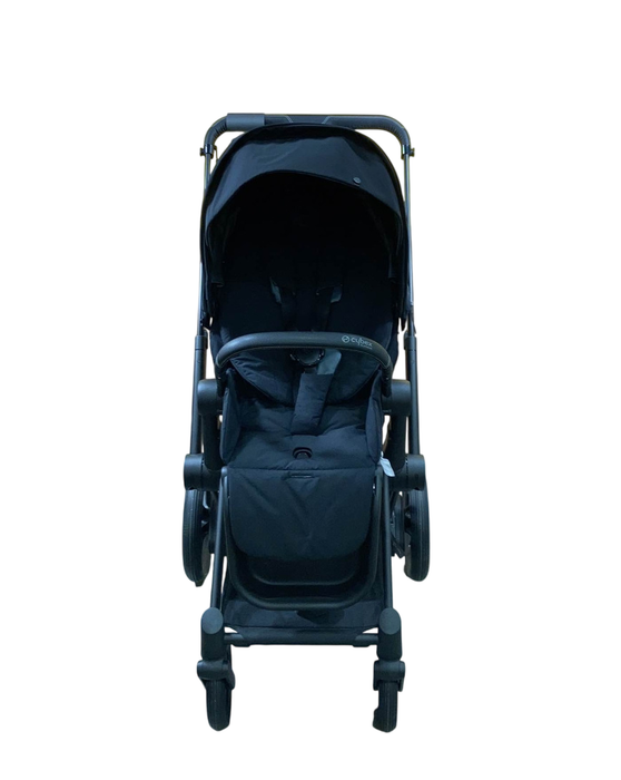 Shop Cybex E-PRIAM Electric Stroller, 2023, Deep Black, Matte Black, with Battery at GoodBuy Gear