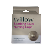 Shop Willow Soothing Silver Nursing Cups, Silver at GoodBuy Gear