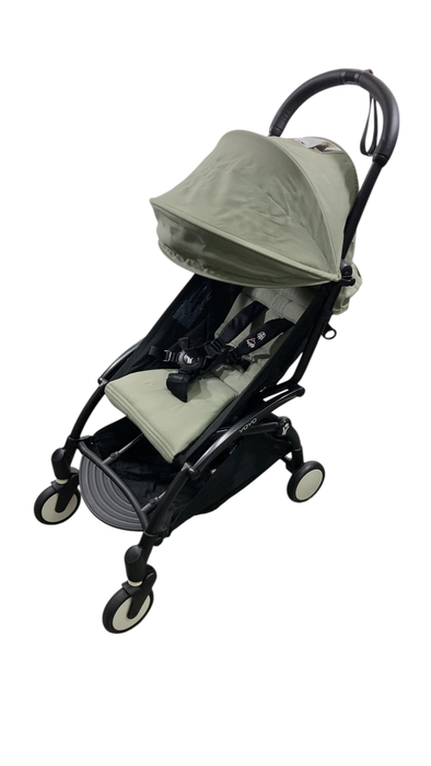 Shop Babyzen YOYO2 Complete Stroller, 2023, Black with Olive at GoodBuy Gear