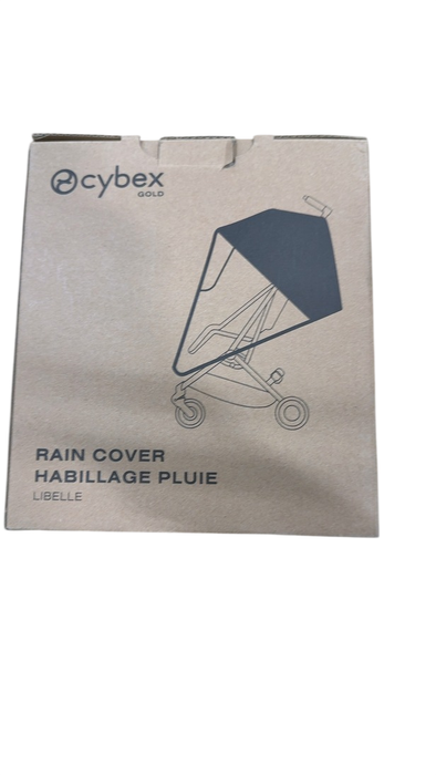Shop Cybex Rain Cover Libelle, Black/Clear at GoodBuy Gear