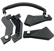 Shop Mockingbird 2nd Seat Kit 3.0, Solid Black, Charcoal with Black Leather at GoodBuy Gear