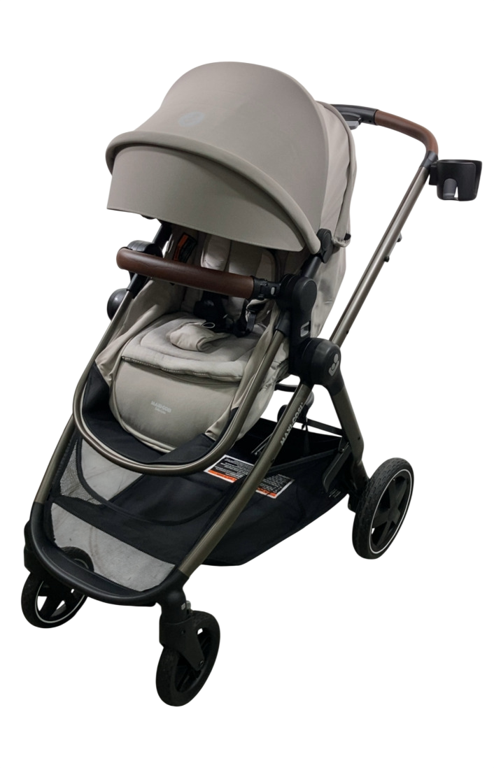 maxi cosi new hope tan Maxi Cosi Zelia Luxe 5-in-1 Modular Travel System