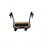 Shop UPPAbaby VISTA PiggyBack Ride-Along Board (2015+), Natural Wood/Black at GoodBuy Gear