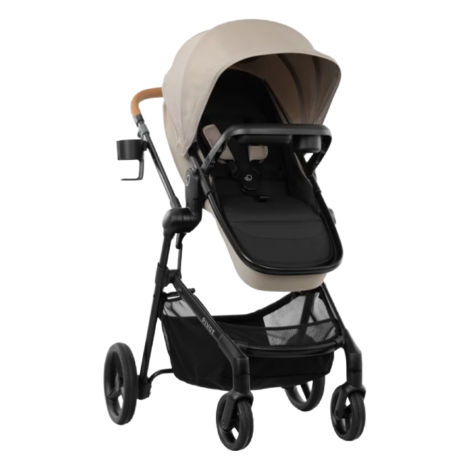 Shop Evenflo Pivot NXT Stroller, 2026, Latte Tan at GoodBuy Gear