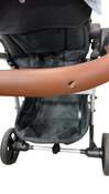 Shop Mockingbird Single to Double 2.0 Stroller, 2024, Sea, Silver With Penny Leather, Windowpane at GoodBuy Gear