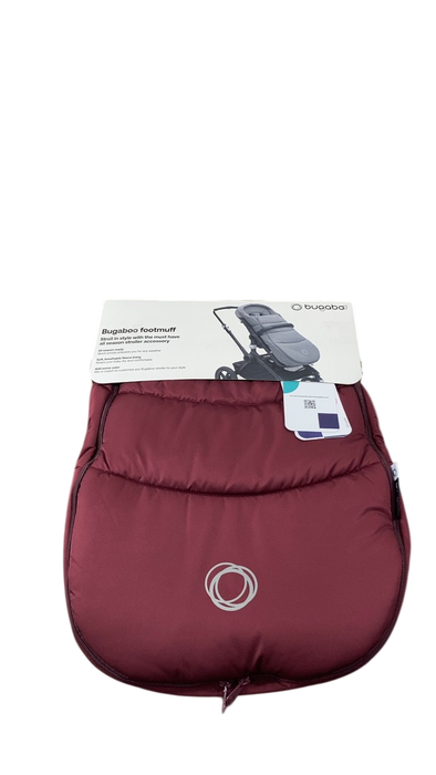 Shop Bugaboo Footmuff, Dark Cherry at GoodBuy Gear