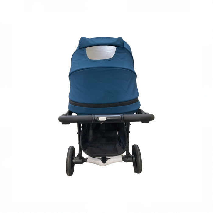 Shop Mockingbird Single to Double 3.0 Stroller, 2025, Charcoal with Black Leather, Sea at GoodBuy Gear