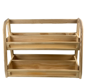 Shop Nestig Cove Montessori Bookshelf, Natural Wood at GoodBuy Gear