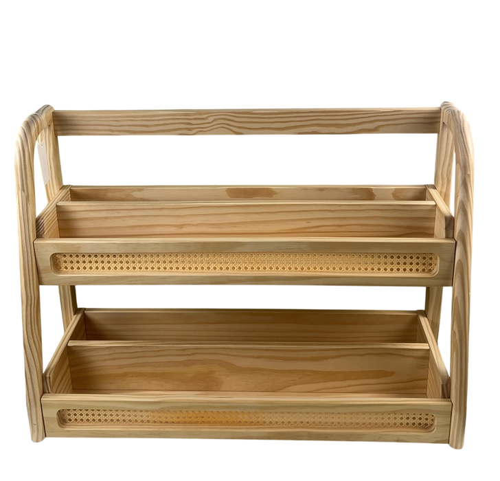 Shop Nestig Cove Montessori Bookshelf, Natural Wood at GoodBuy Gear
