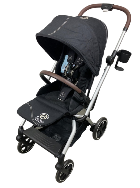 Cybex Eezy S Twist+2 Stroller, 2022, Moon Black Cybex Eezy S Twist+2 Stroller, 2022, Moon Black