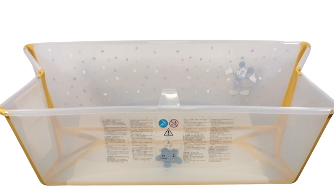 Shop Stokke Flexi Bath Foldable Baby Bathtub, Mickey Mouse, XLarge at GoodBuy Gear