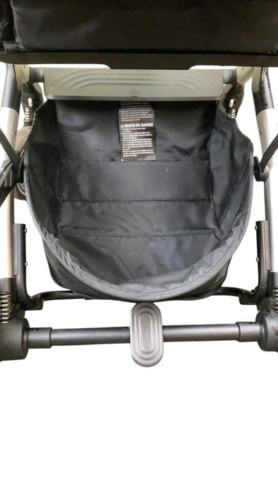 Shop Cybex Balios S Lux Stroller, 2020, Deep Black, Silver with Brown Leather at GoodBuy Gear