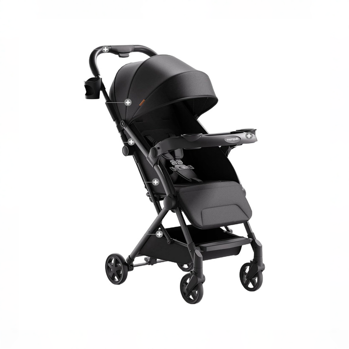 Shop Mompush Lithe V2 Stroller, 2025, Black at GoodBuy Gear