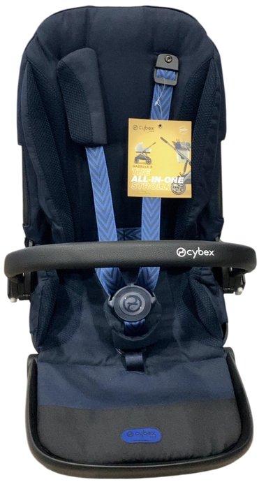 Shop Cybex Gazelle S Seat Unit, Ocean Blue, Silver Frame at GoodBuy Gear