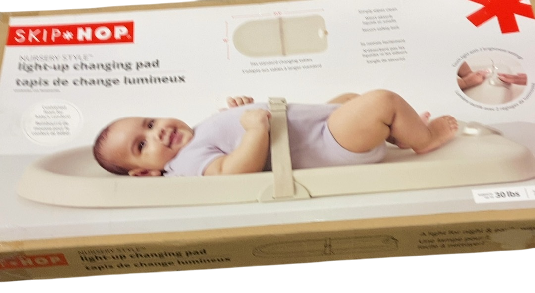 Shop Skip Hop Nursery Style Light-Up Changing Pad , Oat at GoodBuy Gear