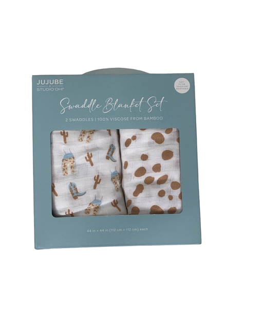 used JuJuBe Swaddle Blanket Set