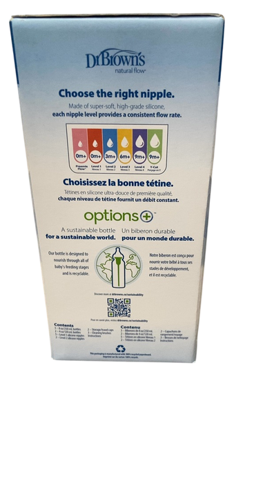 Shop Dr. Brown's Natural Flow Options+ Anti-Colic Newborn Gift Set, Green, 14 Count at GoodBuy Gear