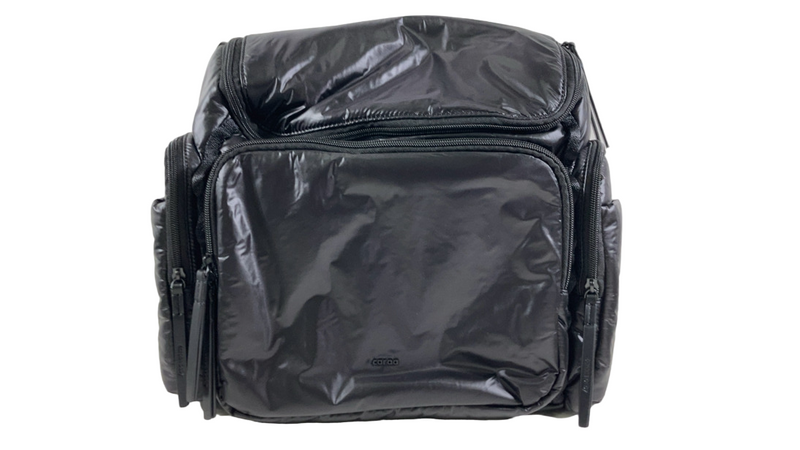 Caraa Baby Bag, Black, Medium, Nylon, Convertible