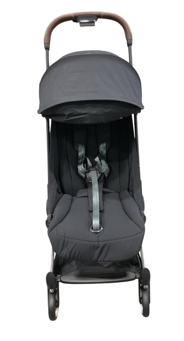 Shop Cybex Coya Stroller, 2024, Chrome, Sepia Black at GoodBuy Gear