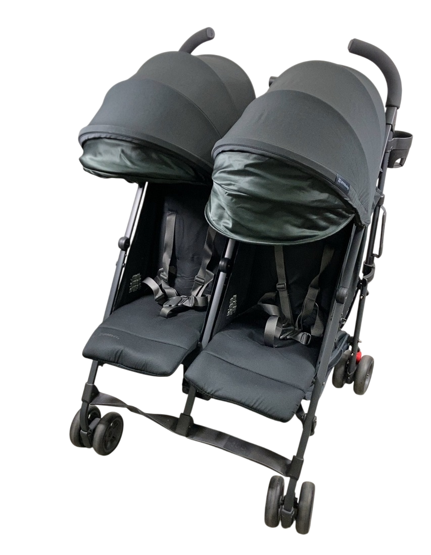 UPPAbaby G-Link V2 Double Stroller, 2023, Jake (Black)