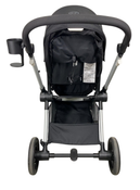 Shop Cybex Eos Stroller, 2024, Moon Black, Silver at GoodBuy Gear