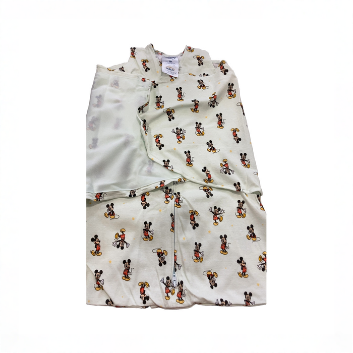 Shop DRAFT - Halo SleepSack Swaddle, Mickey Fun, Newborn at GoodBuy Gear