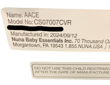 Shop Nuna Aace Booster Seat, Caviar, 2024 at GoodBuy Gear