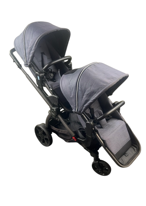 Shop Peg Perego Agio Z4 Double Stroller, 2022, Agio Mirage Blue at GoodBuy Gear