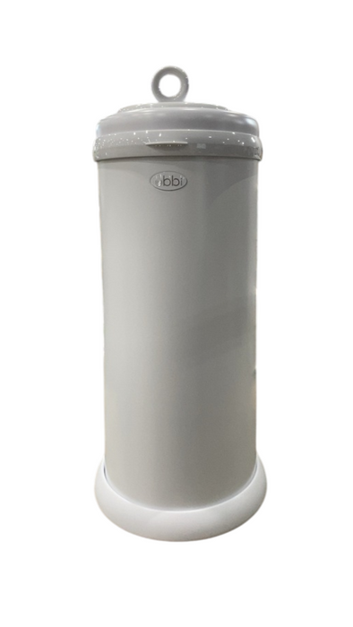Ubbi Diaper Pail Value Gift Set, Matte White
