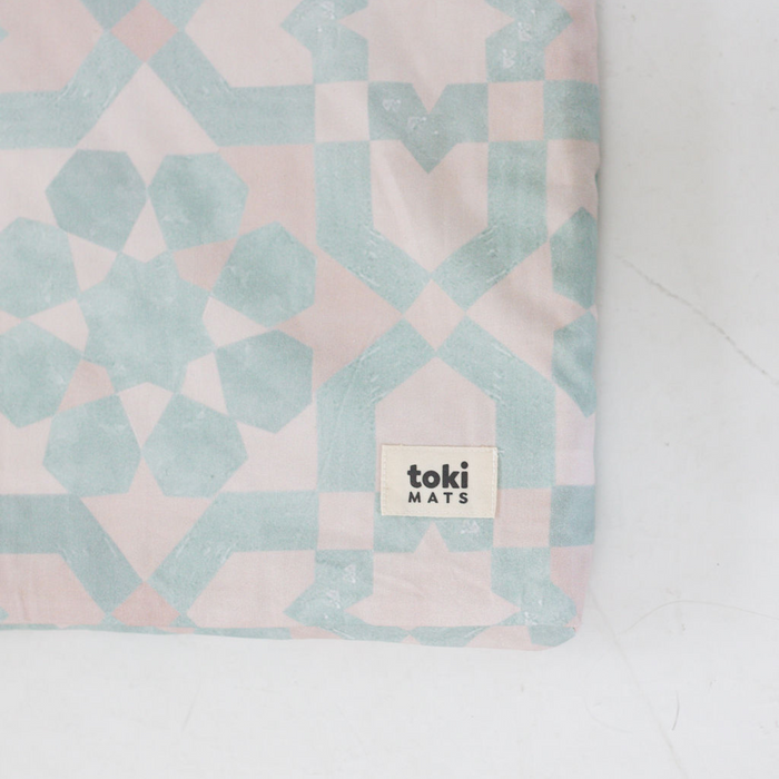 Toki Mats Padded Play Mat, Green Tile Mat