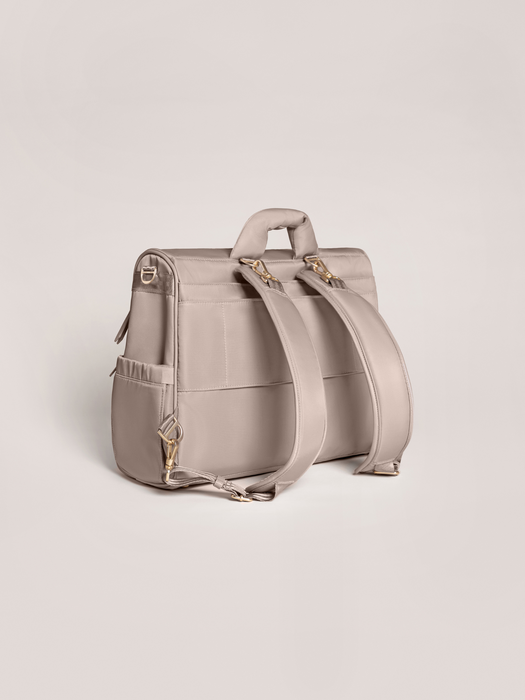 Shop JuJuBe Satchel Diaper Bag, Taupe at GoodBuy Gear
