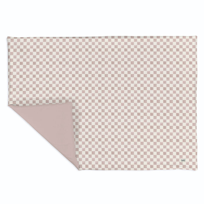 Toki Kids Checker Gumdrop Organic Cotton Mat