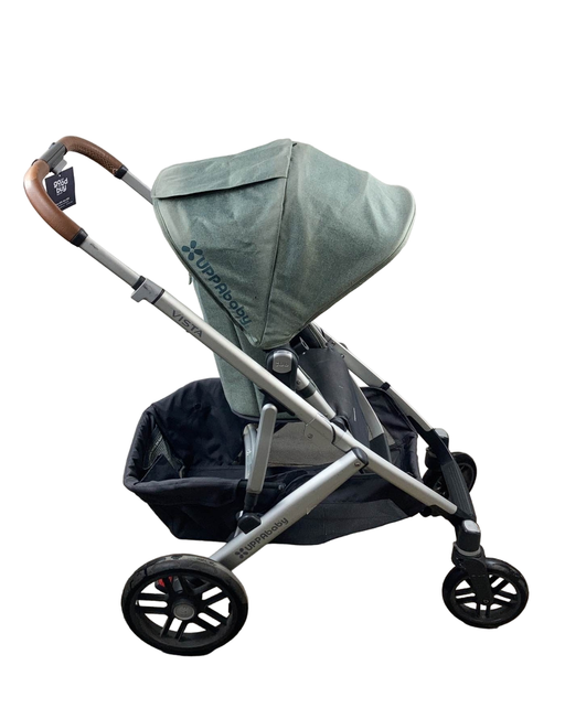 secondhand UPPAbaby VISTA Stroller, Emmett (Green Melange), 2019