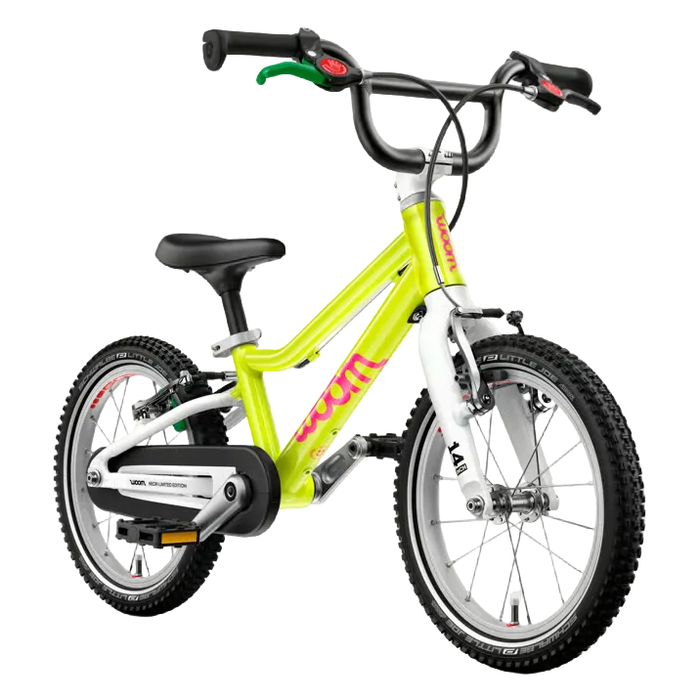Shop Woom GO 2 Bike- 14”, Neon Lime at GoodBuy Gear