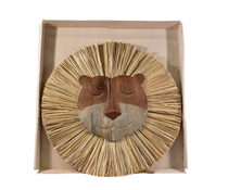 Shop Crane Baby Handcrafted Wood Wall Decor, Lion at GoodBuy Gear