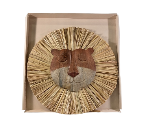 Shop Crane Baby Handcrafted Wood Wall Decor, Lion at GoodBuy Gear
