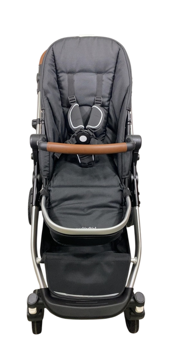 Shop Mockingbird Single to Double 2.0 Stroller, 2024, No Canopy, No Canopy, Silver With Penny Leather at GoodBuy Gear