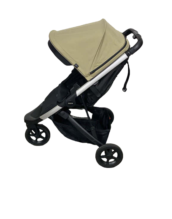 secondhand Thule Spring Stroller, 2021, Aluminum, Alu Olive